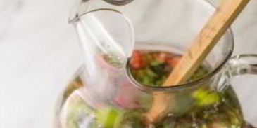 мохито безалкогольный клубничный