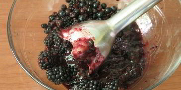 мохито ежевичный