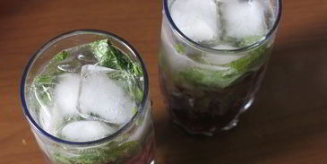 мохито ежевичный