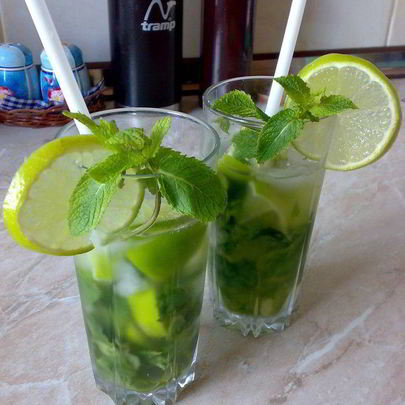 Мохито полезный с березовым соком