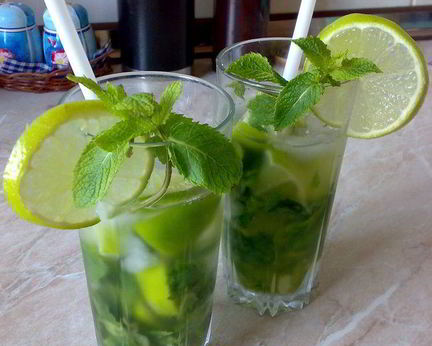 Мохито полезный с березовым соком