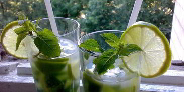 мохито полезный с березовым соком