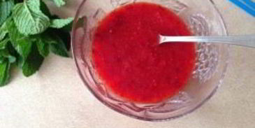 мохито с клубникой