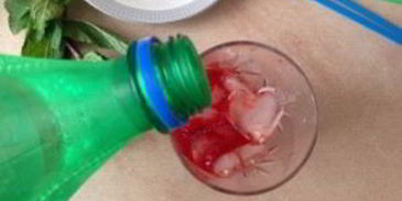 мохито с клубникой