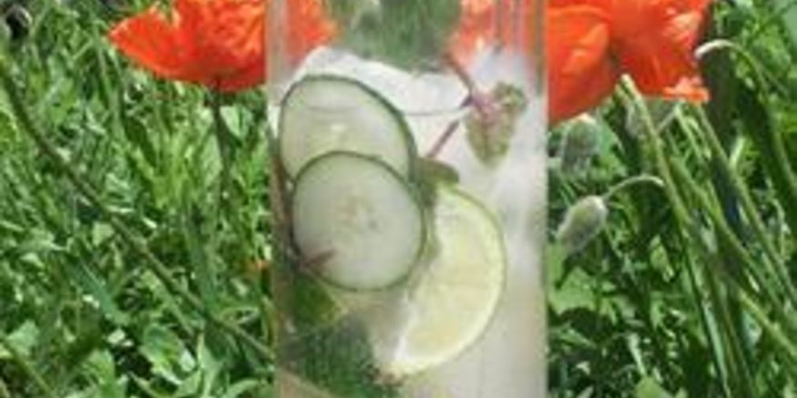 Рецепт мохито с мятой и свежим огурцом