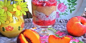 коктейль-десерт на основе молока и фруктов