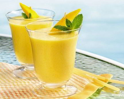 Коктейль молочный с грушей