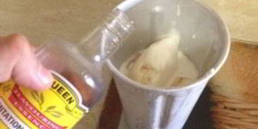 коктейль молочный с мороженым и бананом