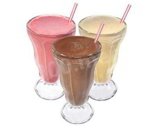 Молочно-клубничный коктейль