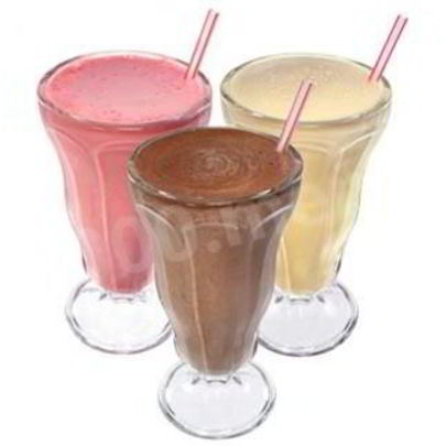 Молочно-клубничный коктейль