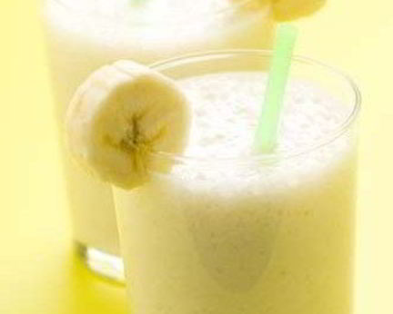 Молочный банановый коктейль