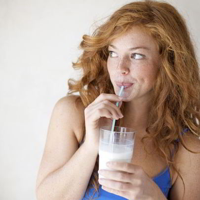 Молочный коктейль без мороженого в блендере