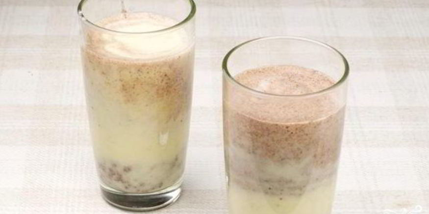 Рецепт молочного коктейля с бананом и шоколадом