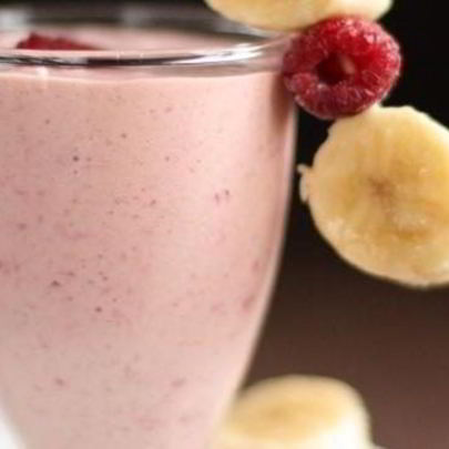 Молочный коктейль с бананом