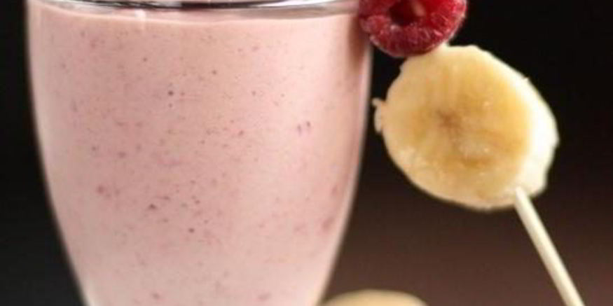 Рецепт молочного коктейля с бананом
