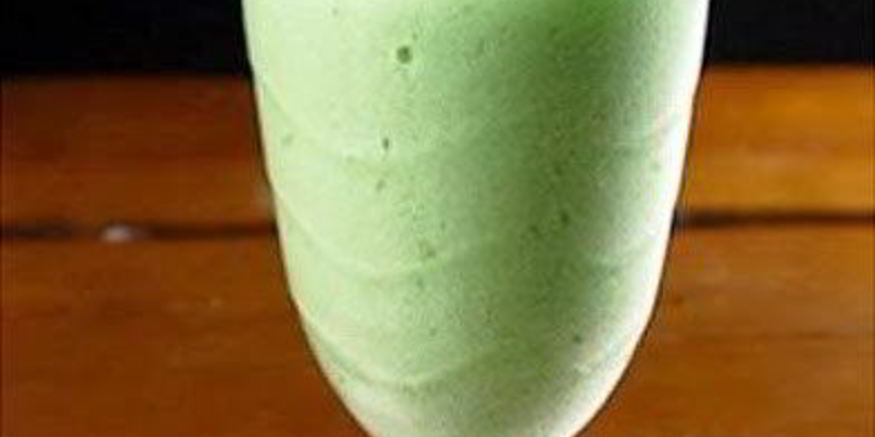 Рецепт молочного коктейля с яблоком