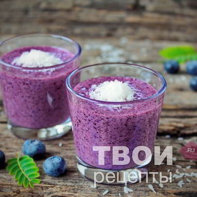 Молочный коктейль в блендере