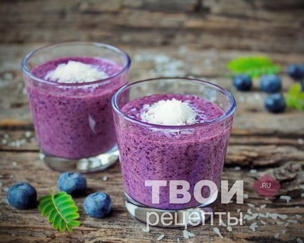 Молочный коктейль в блендере