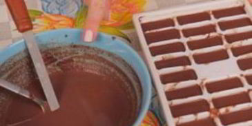 шоколадный лед для молочного коктейля