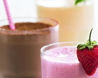 Шоколадный молочный коктейль