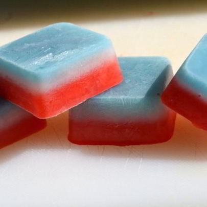 Цветной лед для молочных коктейлей