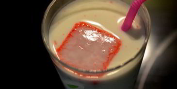 цветной лед для молочных коктейлей