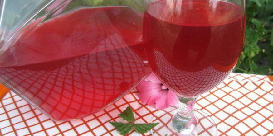 Рецепт ежевичного морса