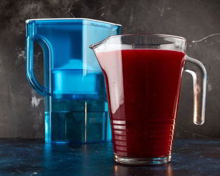 Холодный морс из смородины