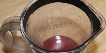 клубничный морс из клубники