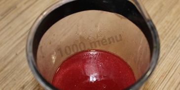 клубничный морс из клубники