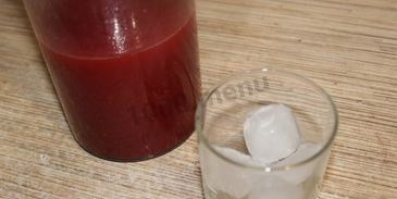 клубничный морс из клубники