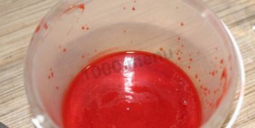 клубничный морс из клубники