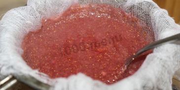 клубничный морс из клубники