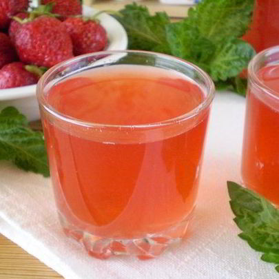 Клубничный морс