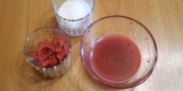 клубничный морс