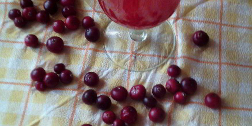 Рецепт клюквенно-апельсинового морс