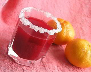 Клюквенно-мандариновый морс