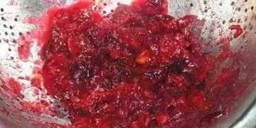 клюквенно-мандариновый морс