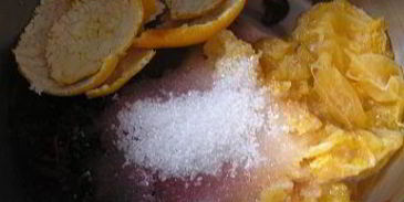 клюквенно-мандариновый морс