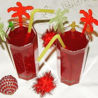 Клюквенно-яблочный морс