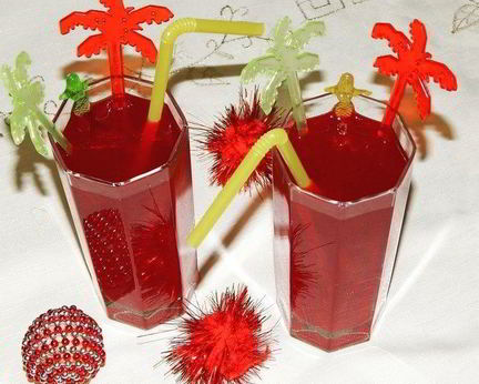 Клюквенно-яблочный морс