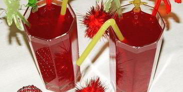 клюквенно-яблочный морс