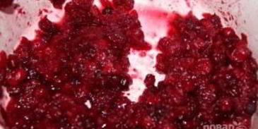 клюквенный морс из замороженной клюквы