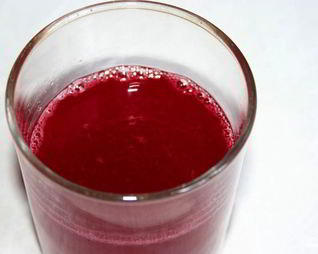 Клюквенный морс из замороженных ягод