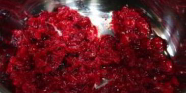 клюквенный морс из замороженных ягод