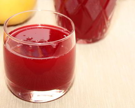 Клюквенный морс с медом