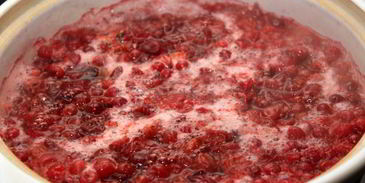 клюквенный морс с медом