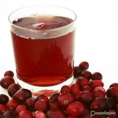 Клюквенный морс