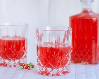 Морс из брусники без варки