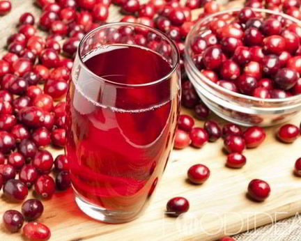 Морс из брусники